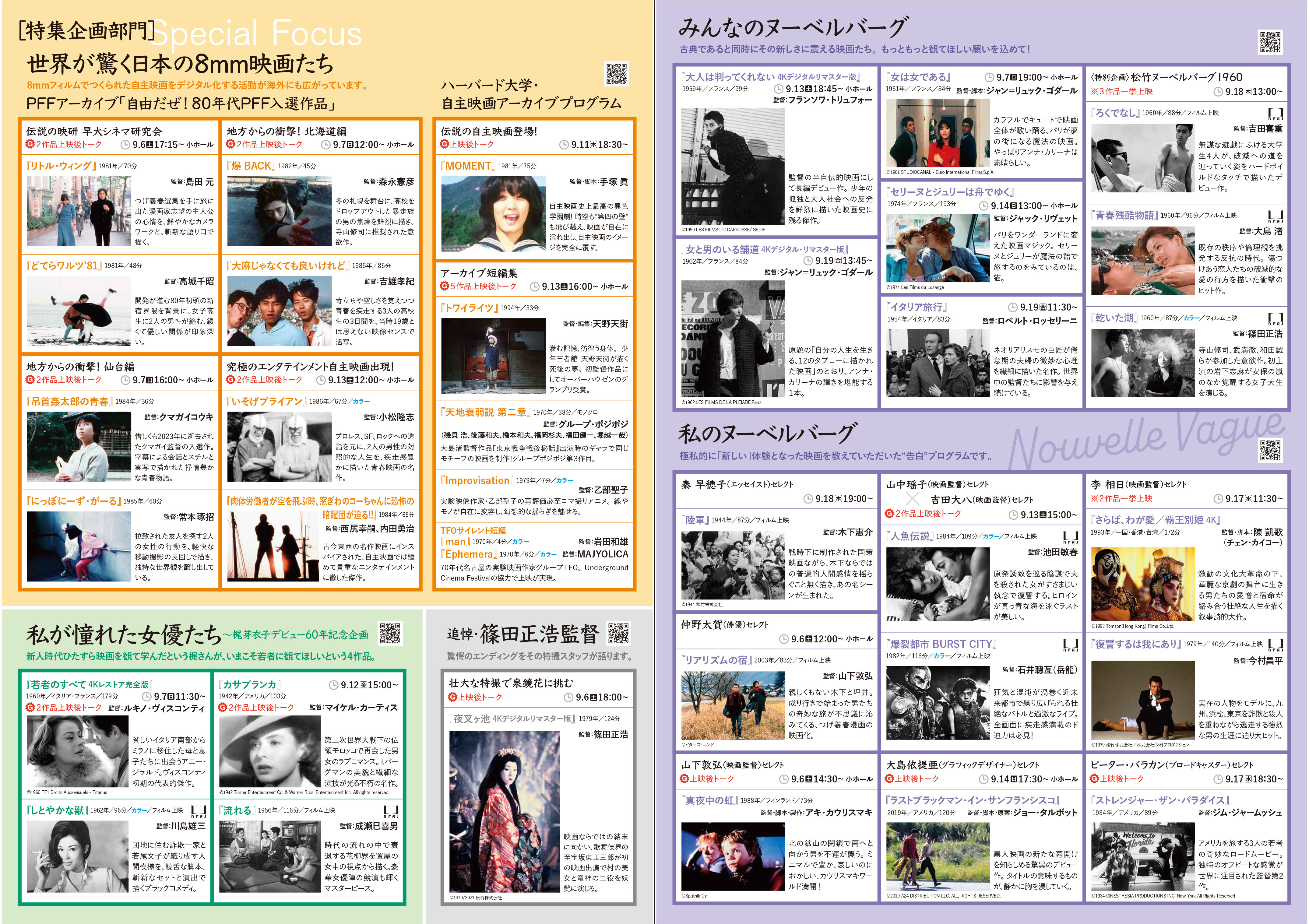 第47回ぴあフィルムフェスティバル2025：今年のキーワードは
